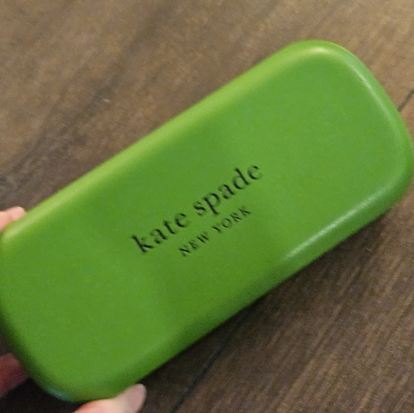 ♠️ Kate Spade Gold Aviator Sunglasses with Case - Picture 12 of 14